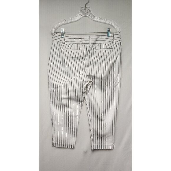 APT. 9 STRIPED CAPRI STRIPED BLACK/WHITE SIZE 10 - Picture 5 of 6